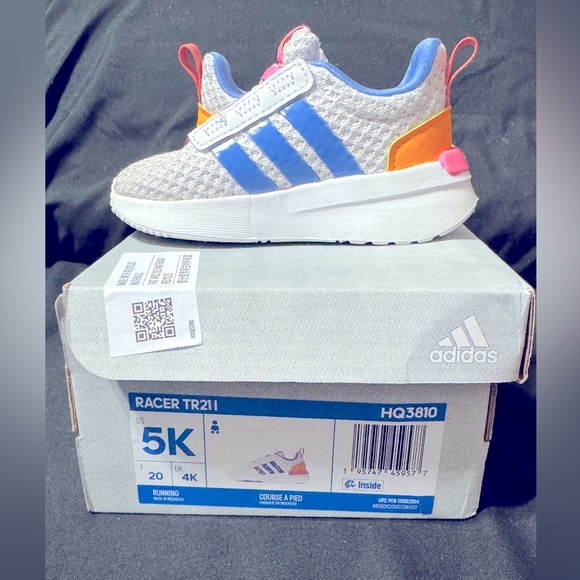 Adidas Racer TR21 Toddler size 5 - Picture 1 of 7